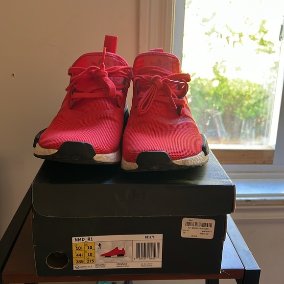 Adidas Nomad (NMD) runner R1 (red/white/black) lightly used (9/10) - Picture 2 of 8